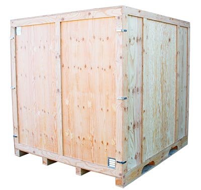 Caisse de garde-meubles en bois de 8m³